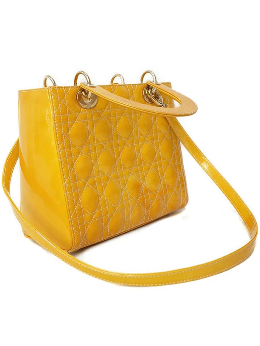 Christian Dior Cannage Quilted Lady Dior 2way bag - Picture 2 of 9